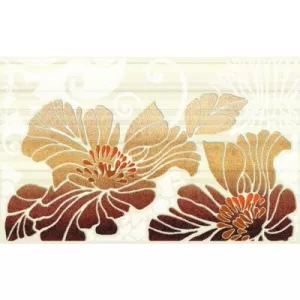Декор Нефрит-Керамика Кензо коричневый 40*25 см