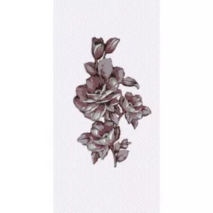 Декор Нефрит-Керамика Аллегро бордо 20х40 см